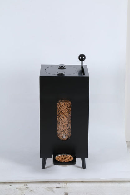 Wooden Pet Food Storage Barrel