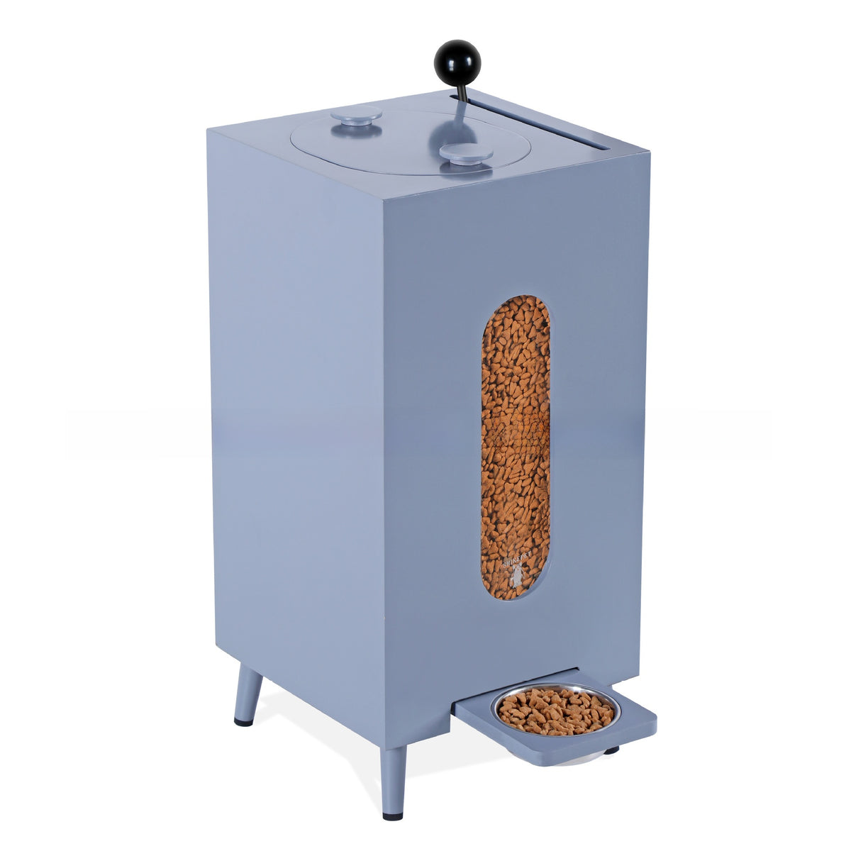 Baril en bois pour le stockage de nourriture pour animaux